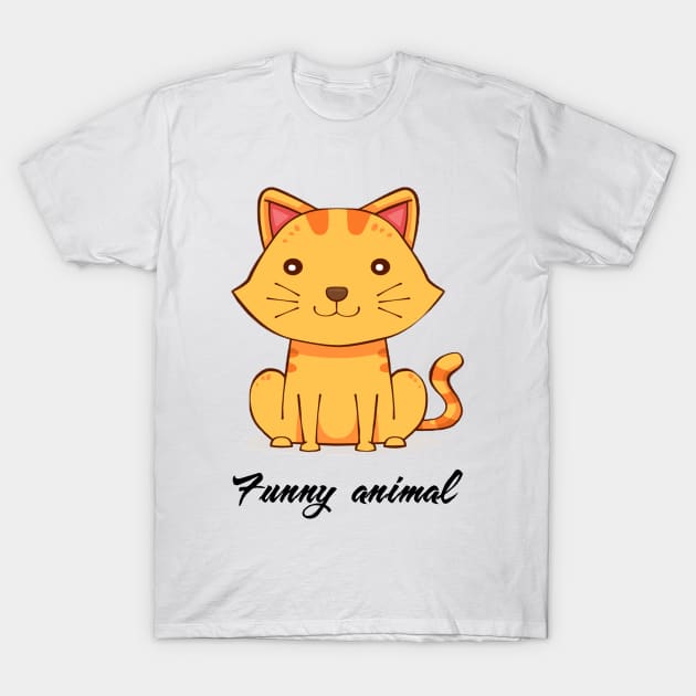 Cute cat lover T-Shirt by This is store